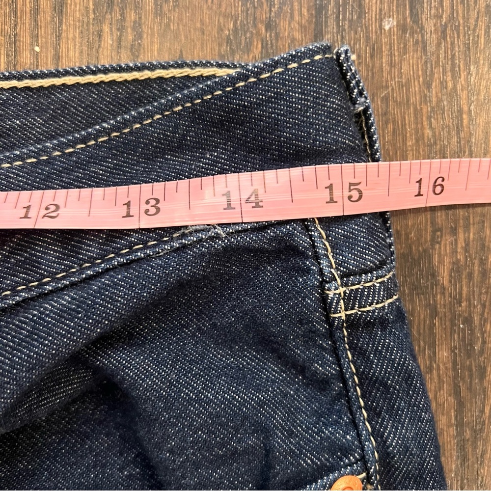 Levi's Low Pro Straight Jeans Womens 27 NWT Dark Wash Indigo 90s Baggy Y2K - Picture 5 of 9